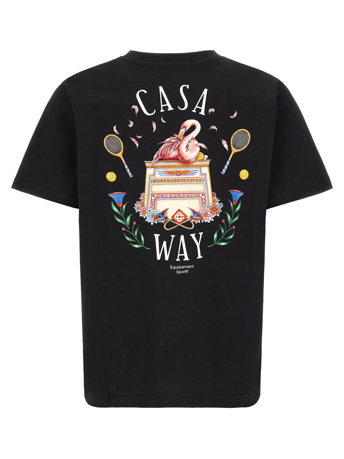 Casablanca Casa Way T-shirt – Zwart