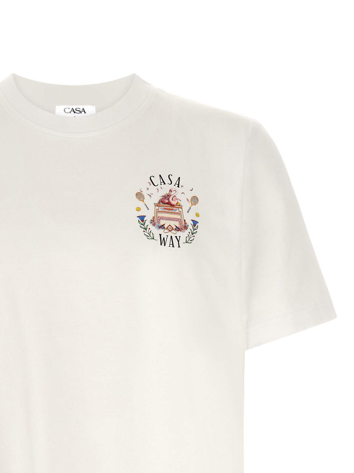 Casablanca Casa Way T-shirt – Wit