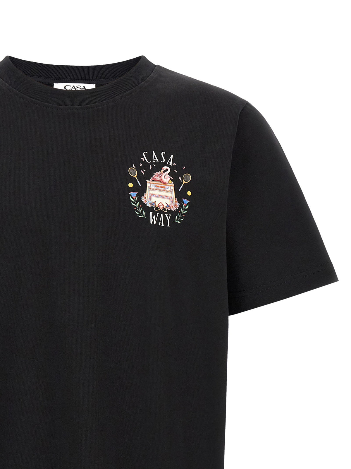 Casablanca Casa Way T-shirt – Zwart