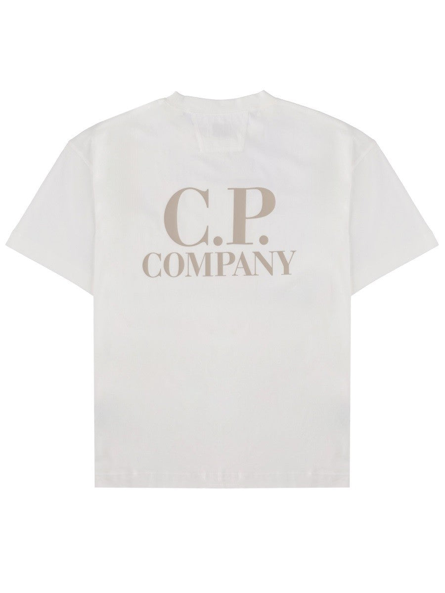 C.P. Company Katoenen T-shirt – Wit