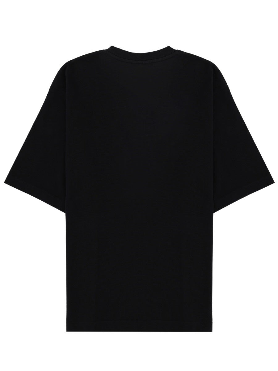 Dsquared2 T-shirt met logo – Zwart