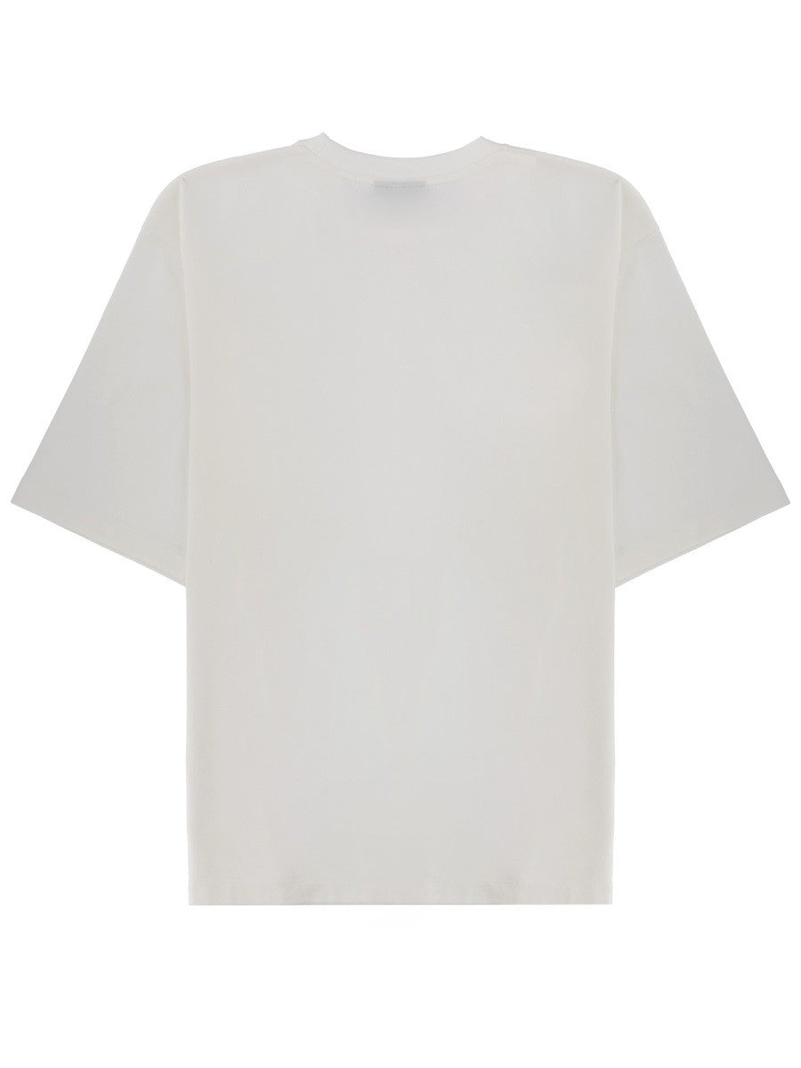 Dsquared2 T-shirt met logo – Wit