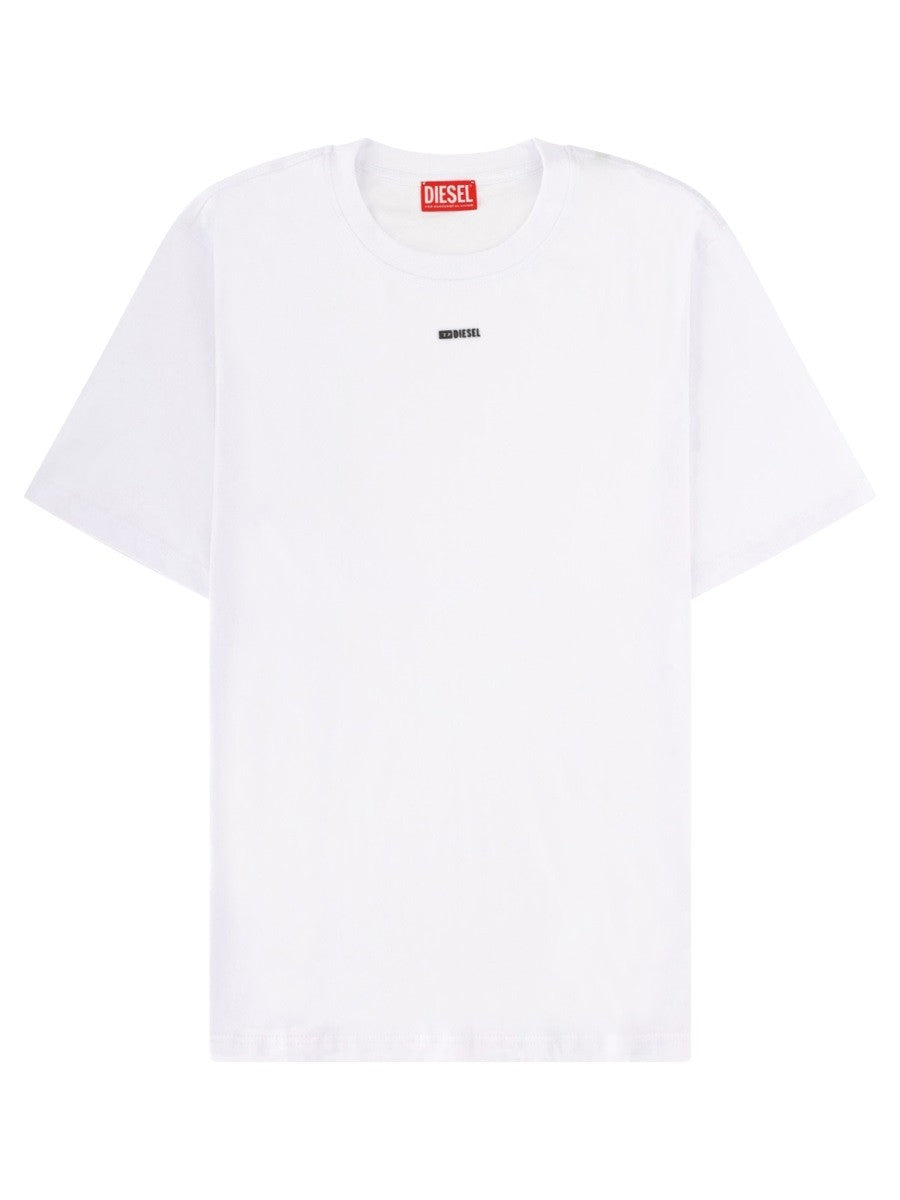 Diesel T-shirt met logo – Wit