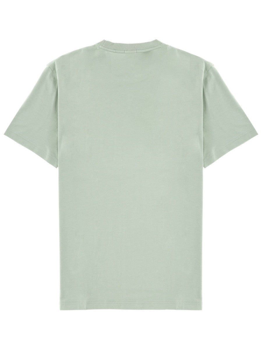 Boss T-shirt met logo – Mintgroen