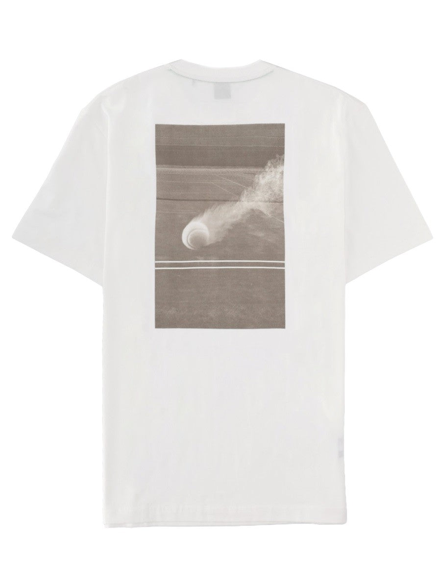 Boss T-shirt met logo – Wit