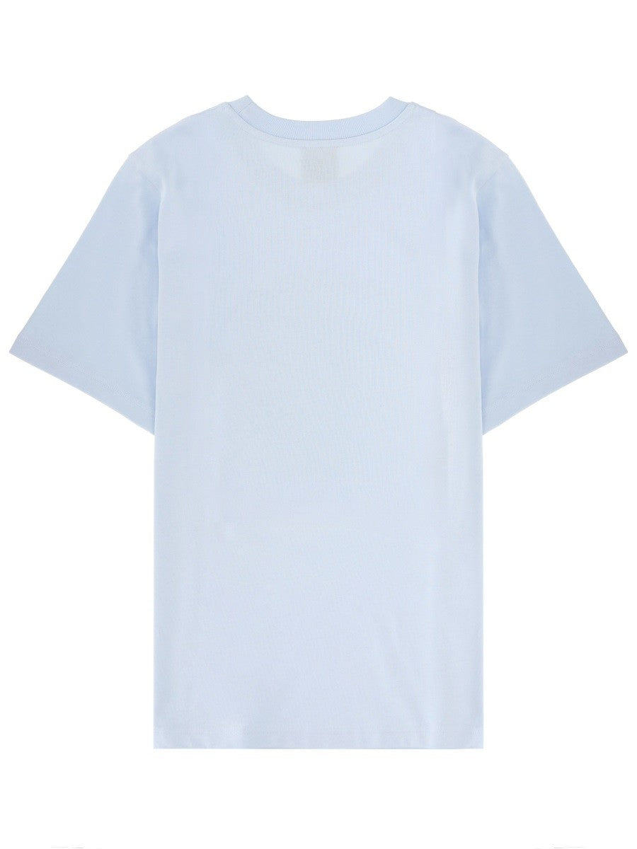 Casablanca T-shirt met print Heren – Lichtblauw