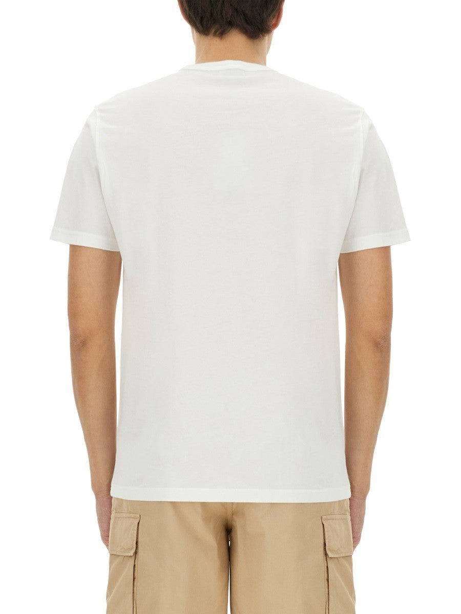 Woolrich T-shirt met Print – Wit