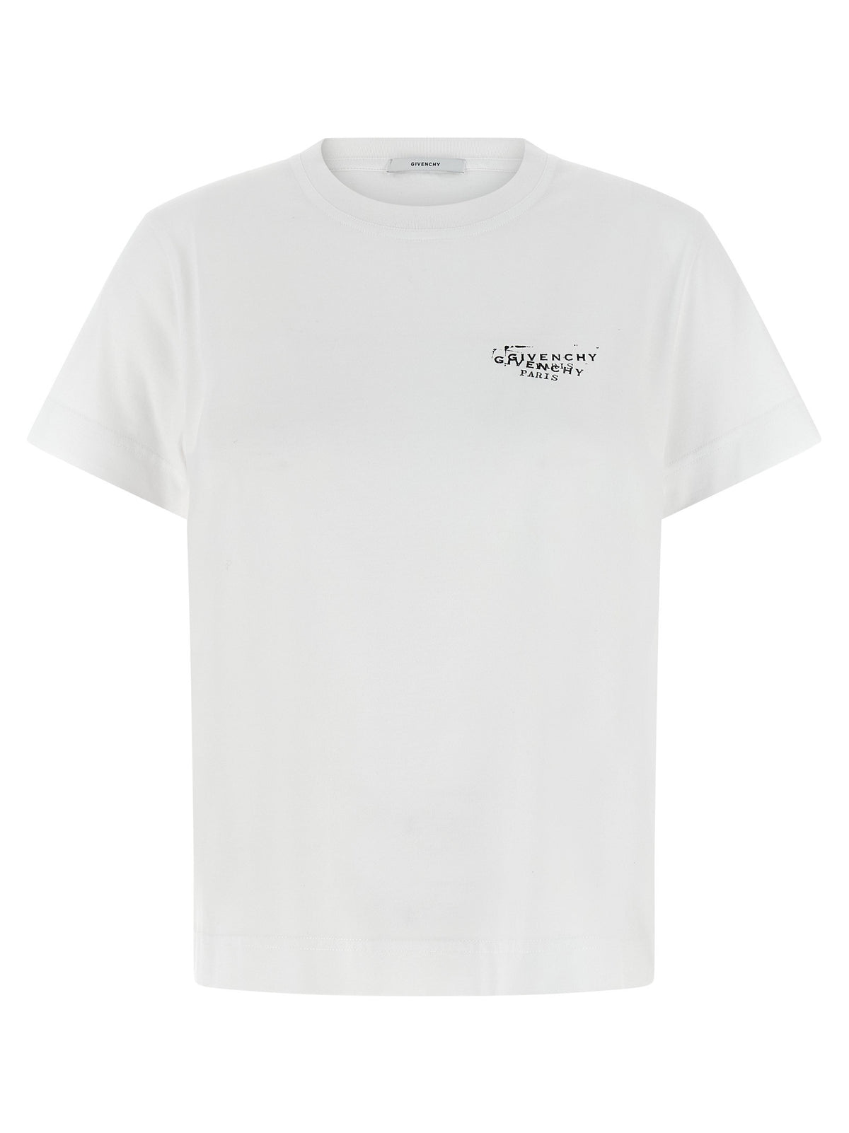 Givenchy Stamp T-shirt Dames – Wit