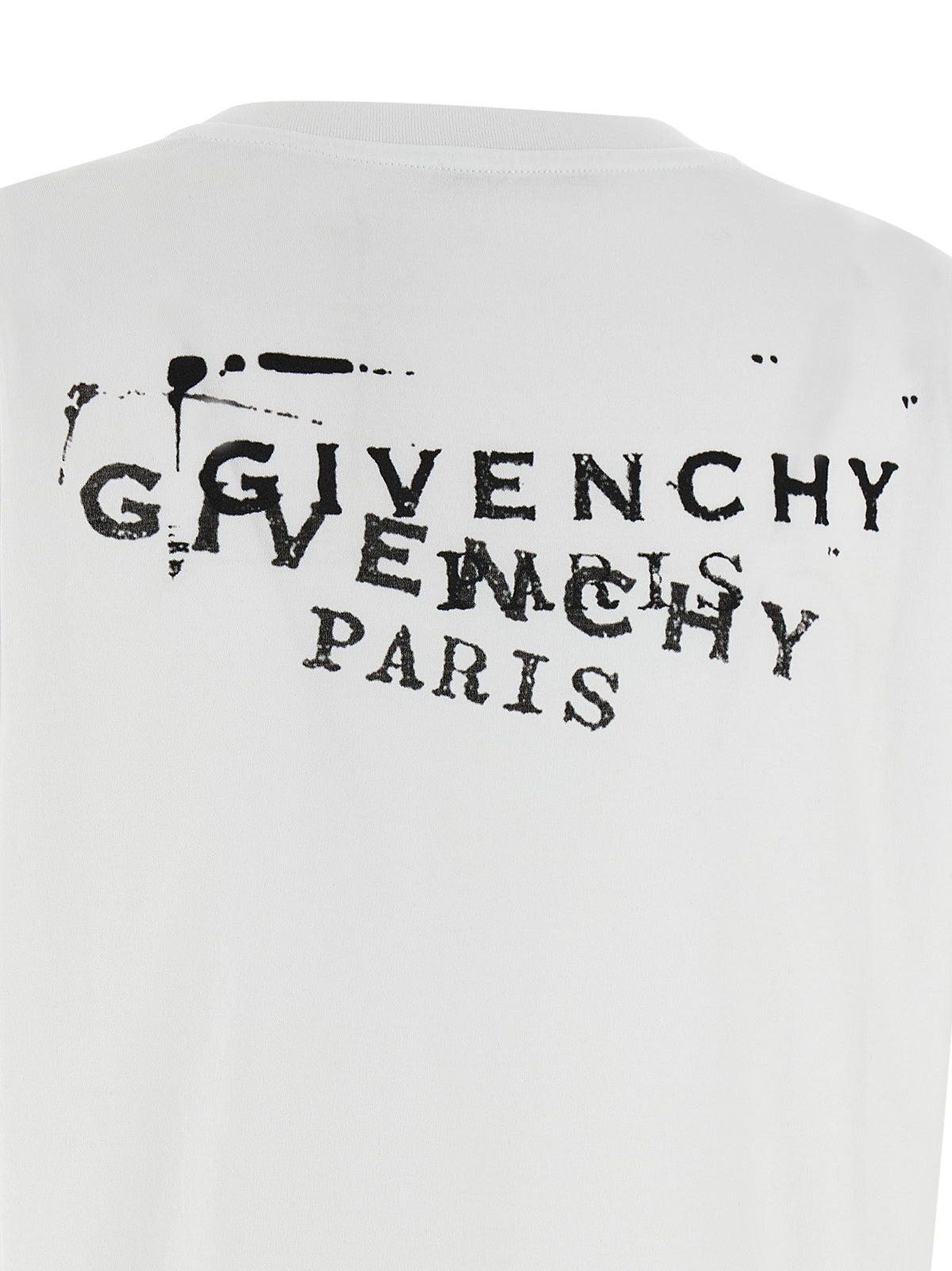 Givenchy Stamp T-shirt Dames – Wit