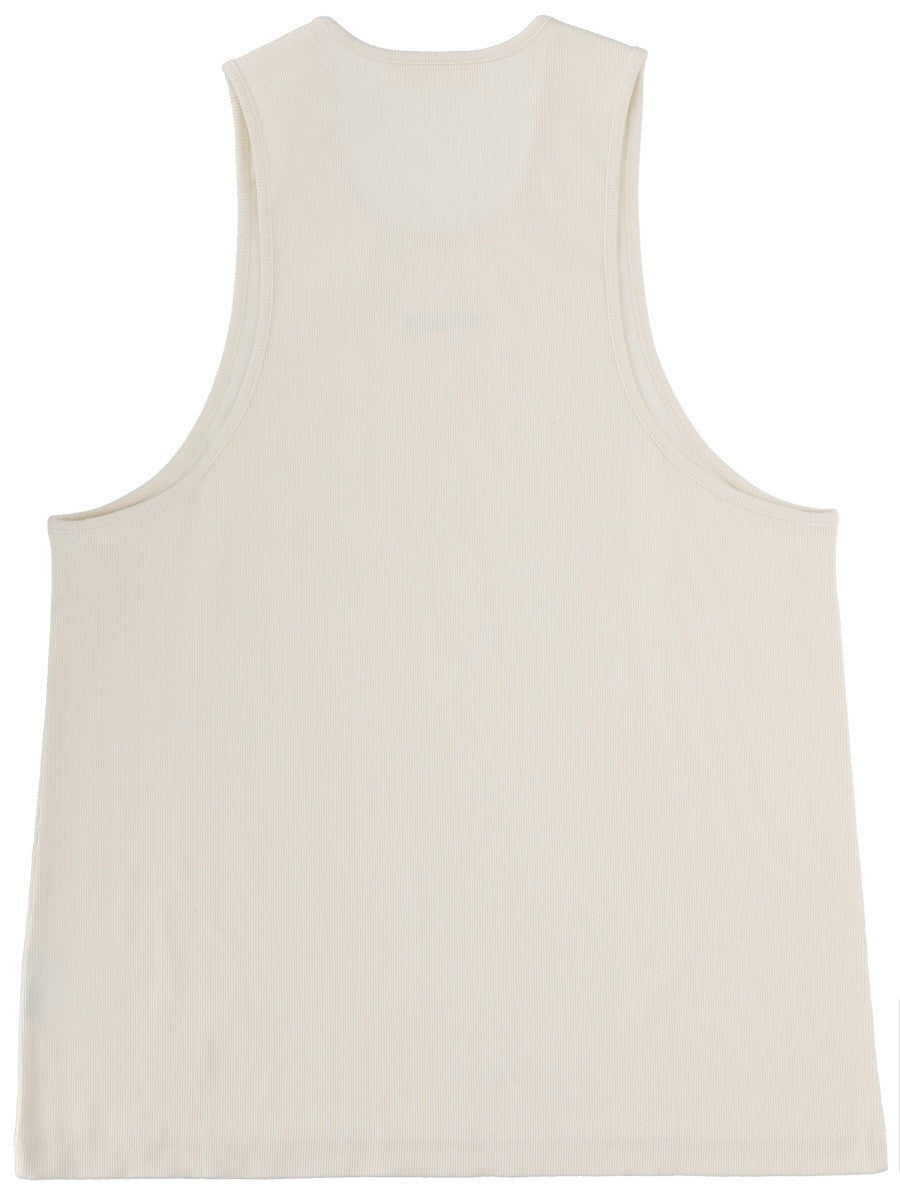 Fear of God Essentials Katoenen tanktop – Ivoor