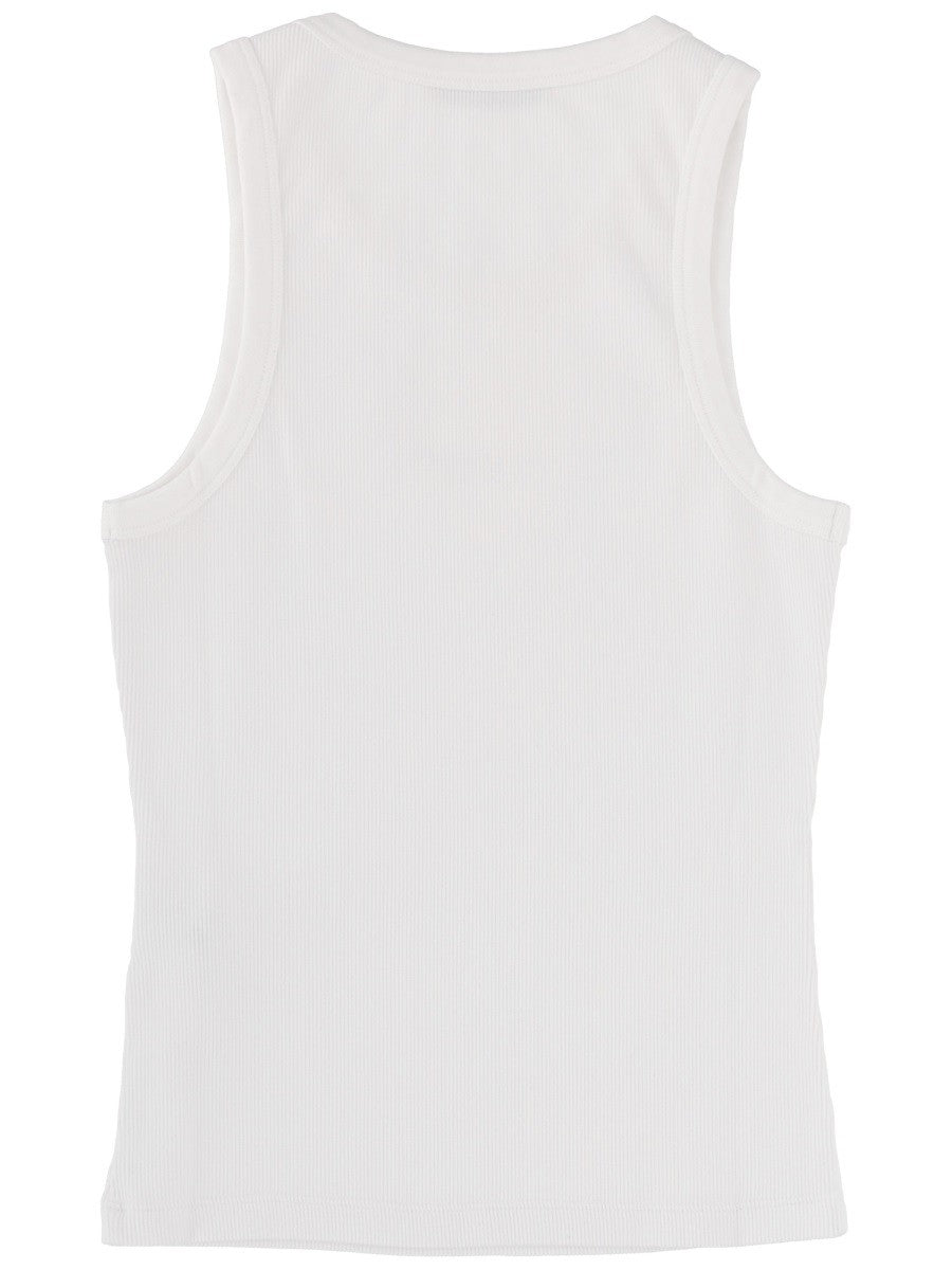 Givenchy Slim Fit Tanktop met logo – Wit
