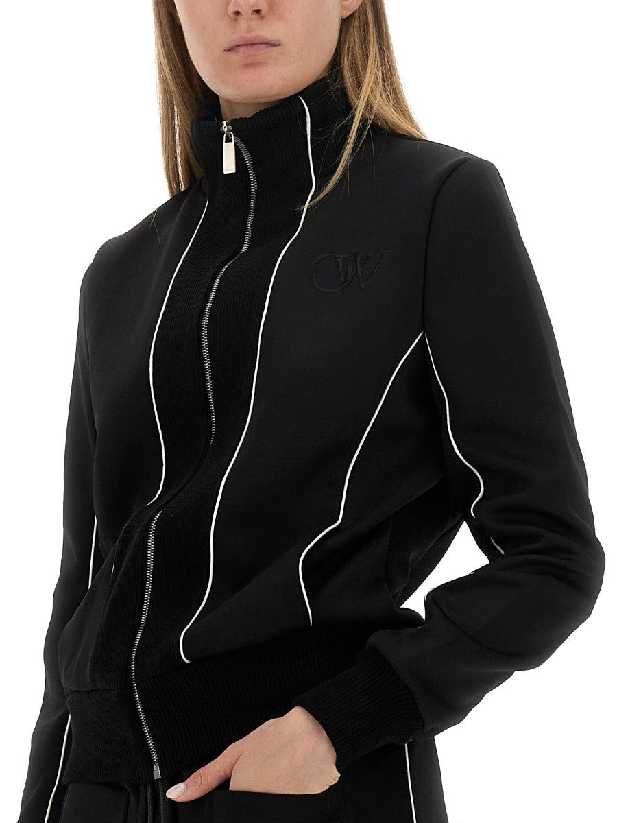 Off-White Jas van Technische Stof – Zwart