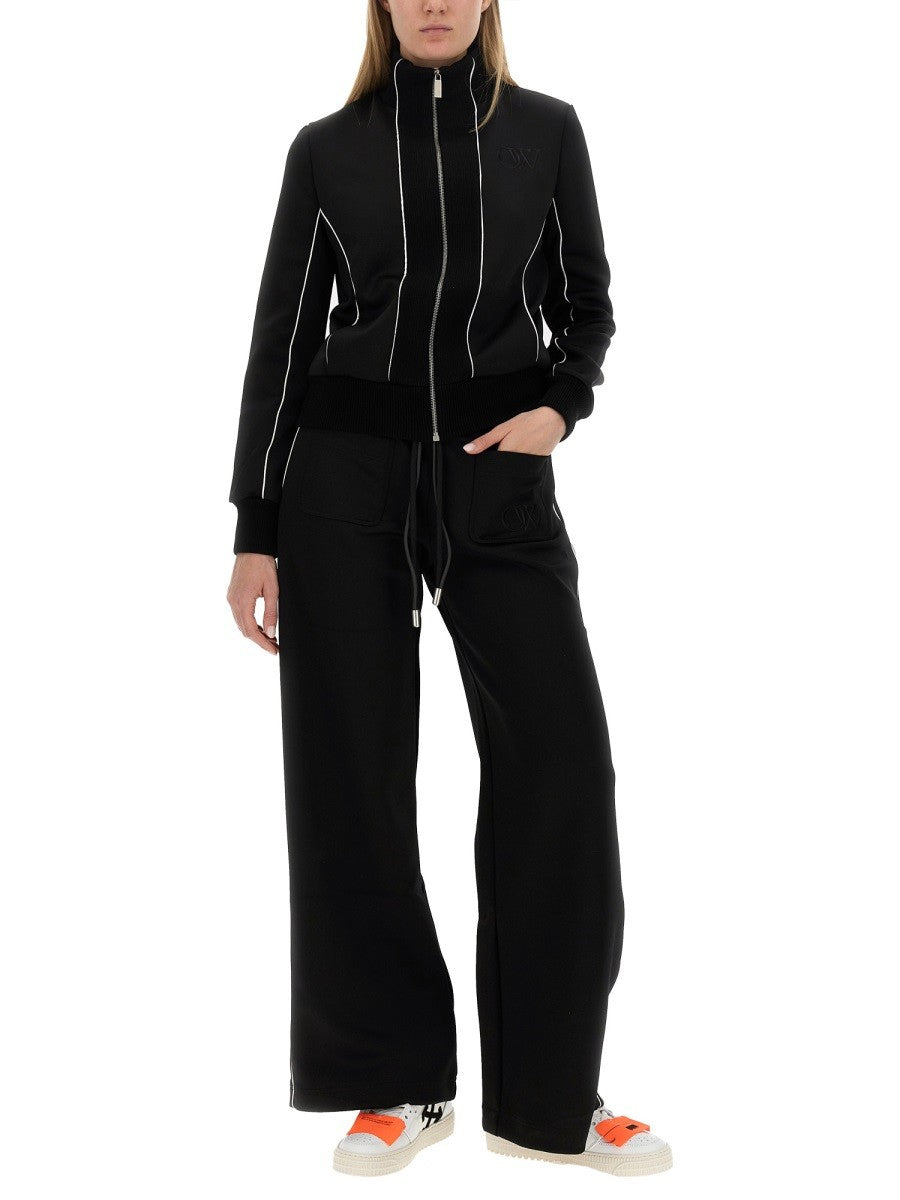 Off-White Jas van Technische Stof – Zwart