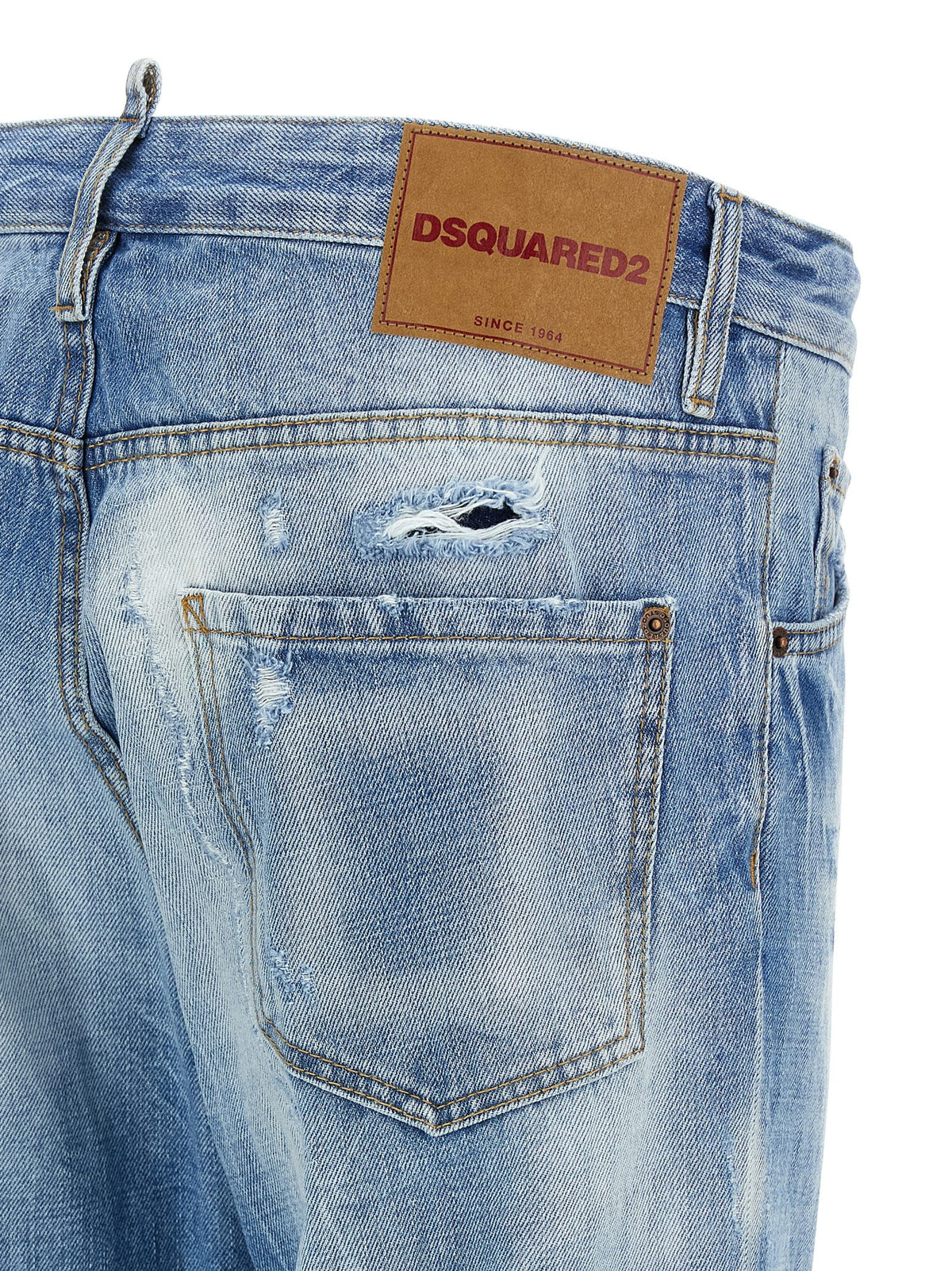 Dsquared2 Teddy Jeans Heren – Middenblauw