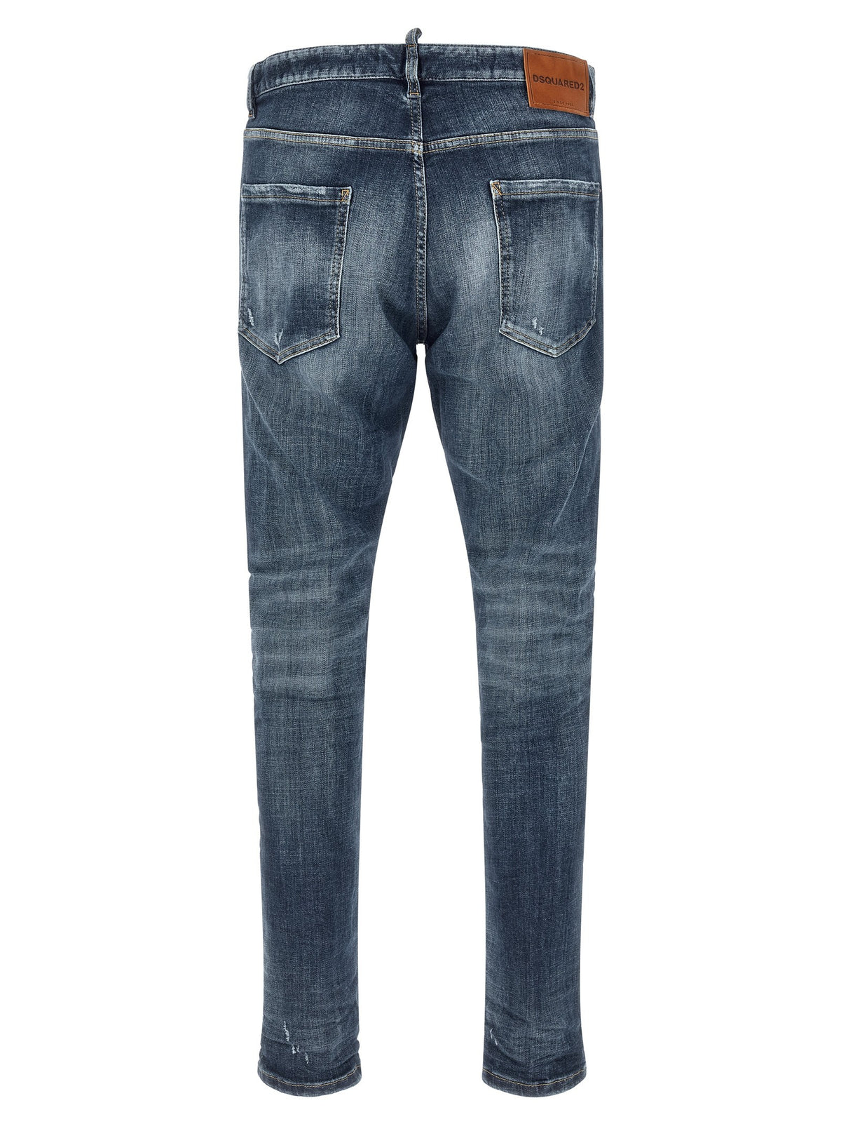 Dsquared2 Jeans met used-effect – Middenblauw