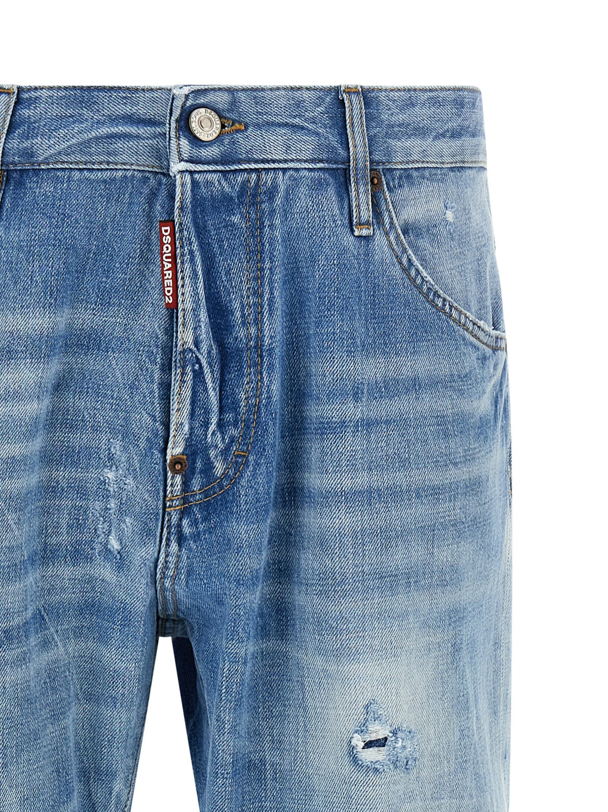 Dsquared2 Teddy Jeans Heren – Middenblauw