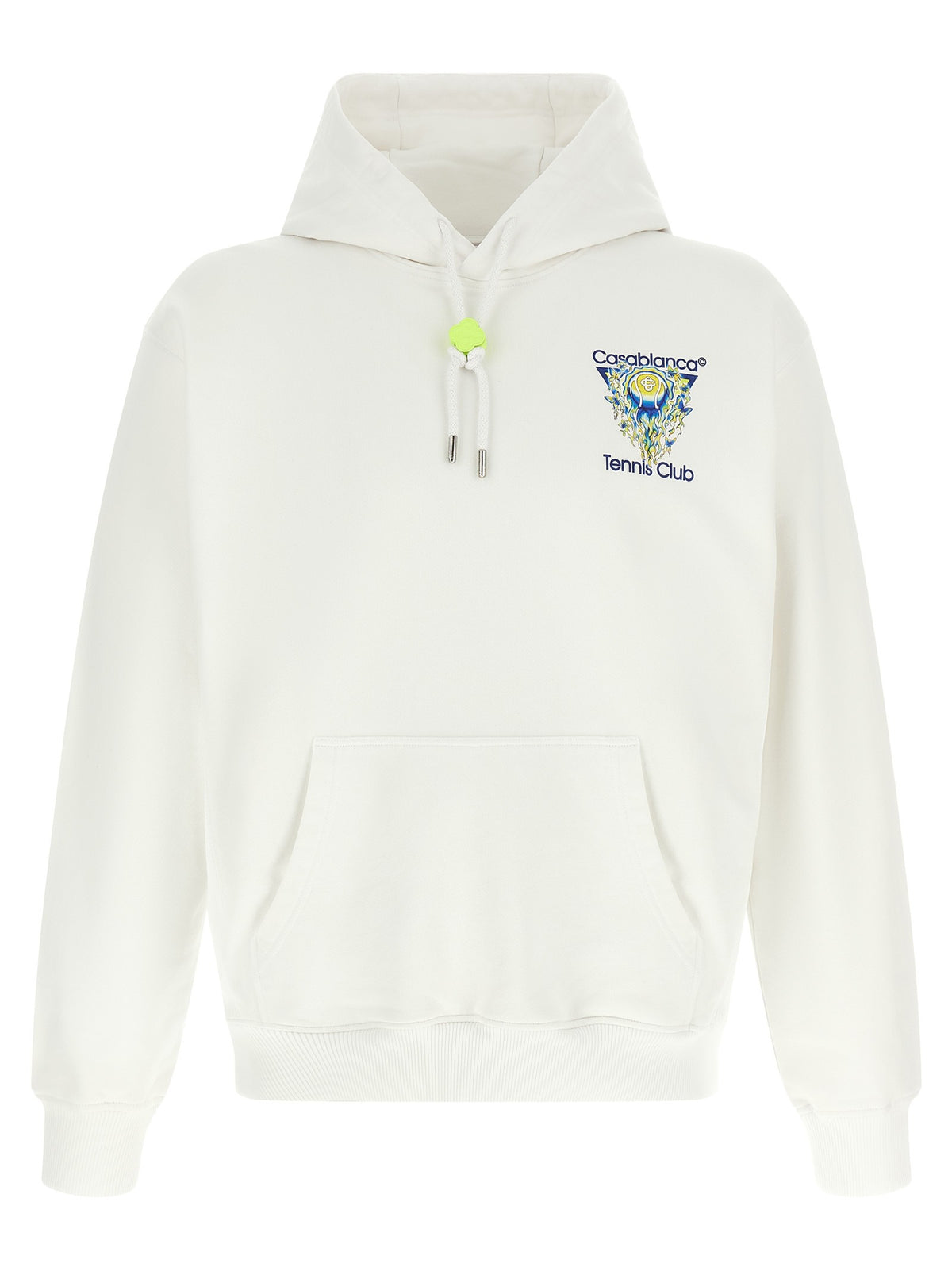 Casablanca Tennis Club Icon Hoodie – Wit