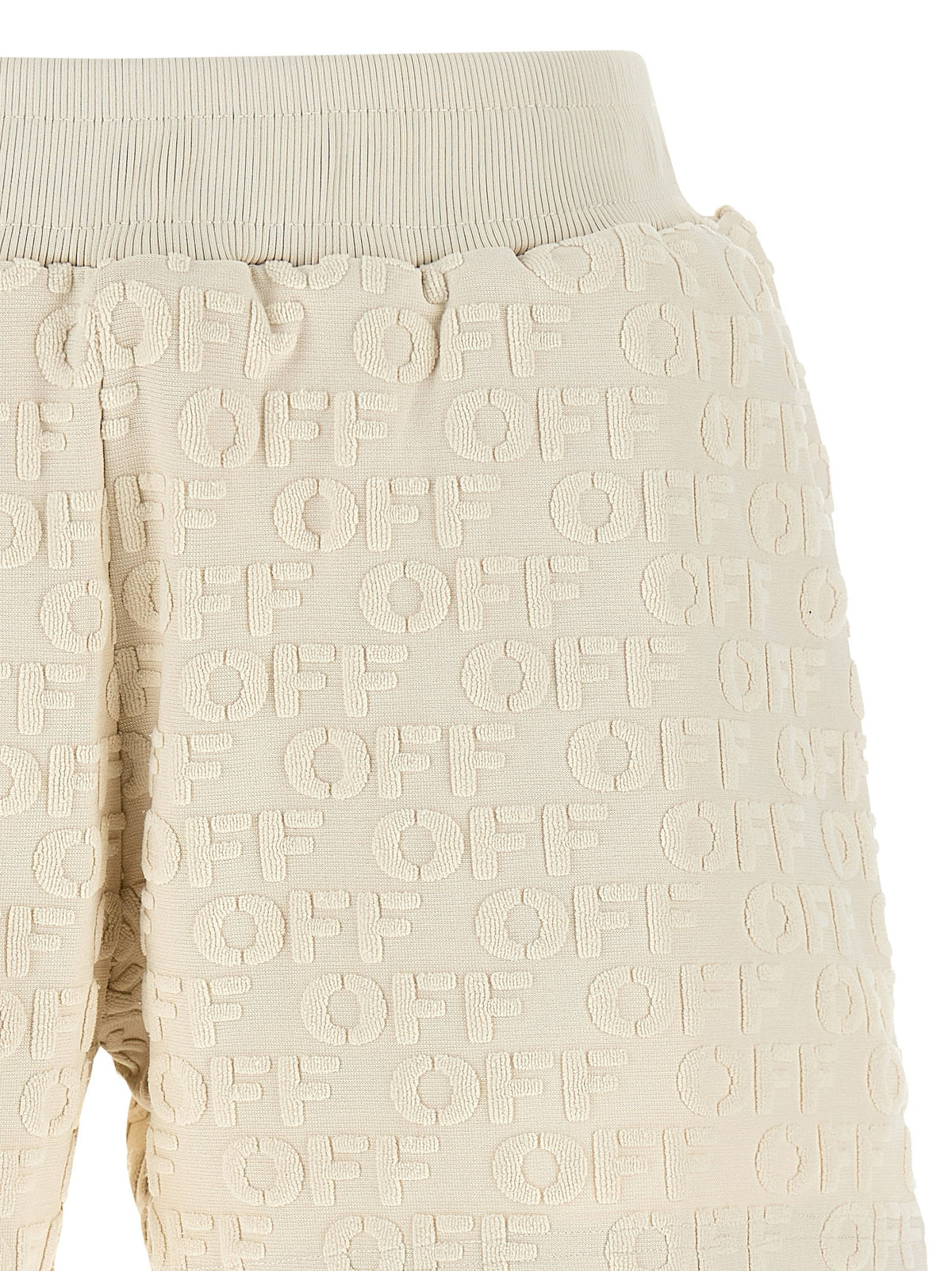 Off-White Terry Off Short – Beige