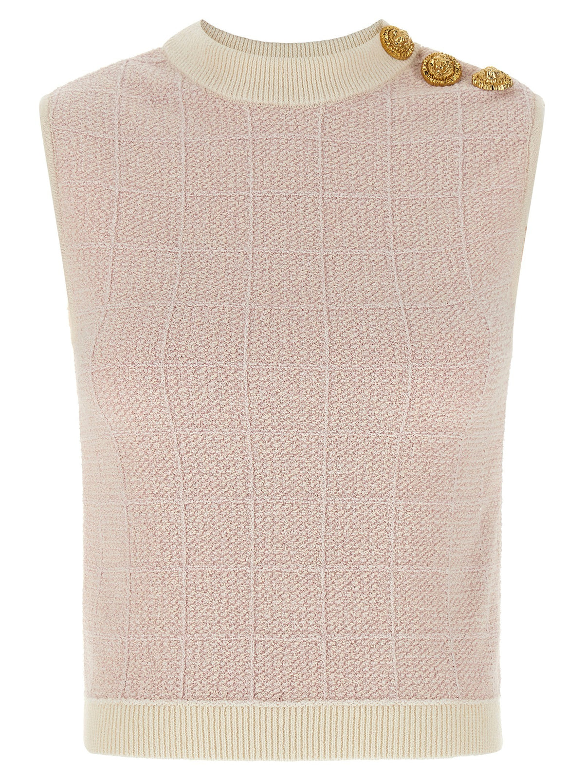 Balmain Testa di Leone Top – Roze