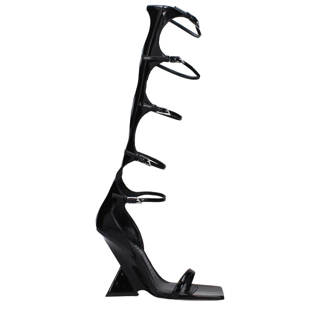 The Attico Sandalen – Zwart