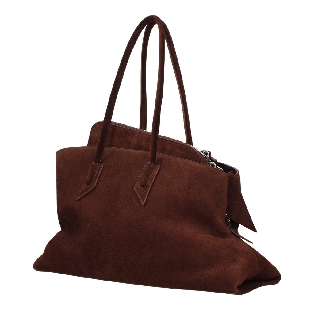 The Attico Shopper – Chocoladebruin