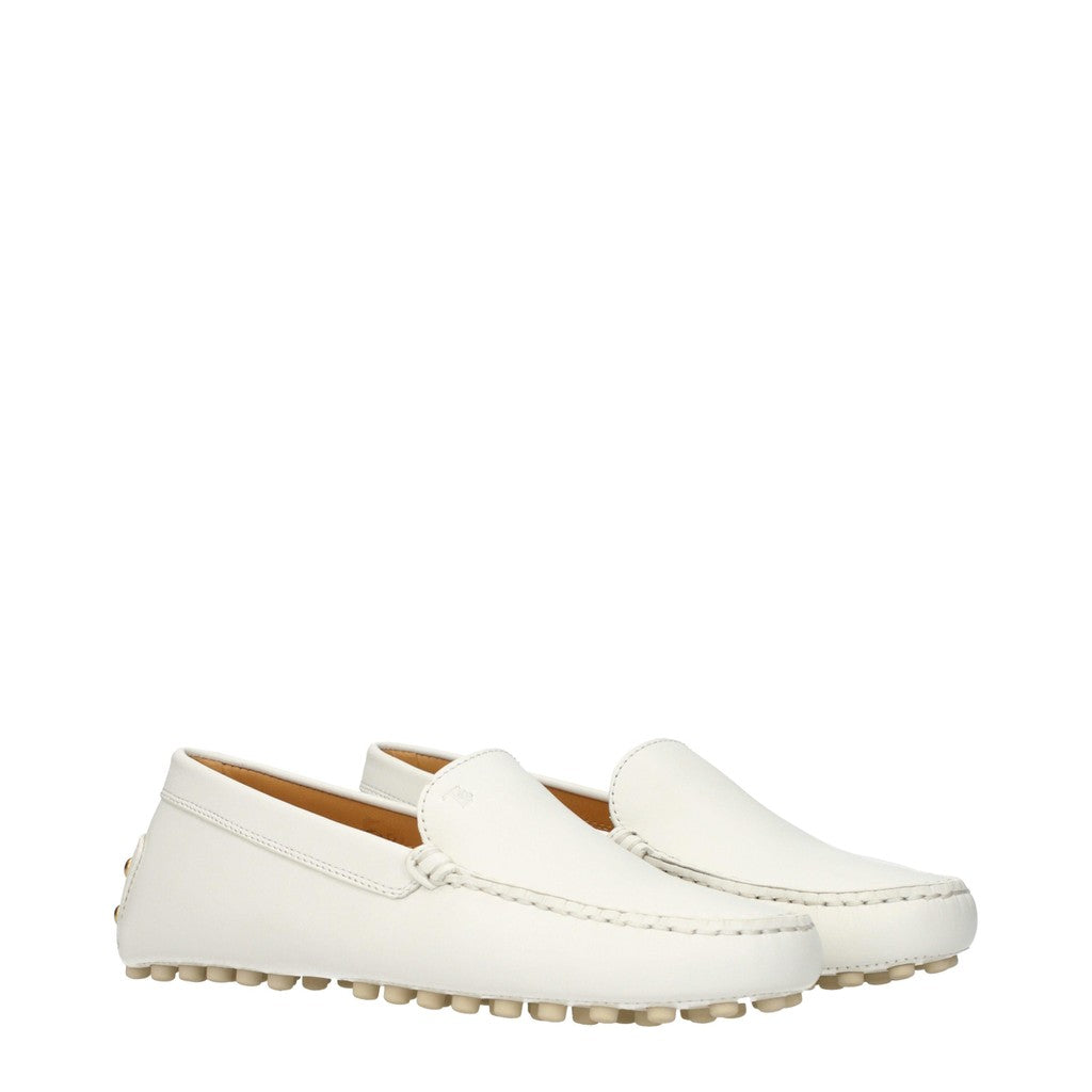 Tod's Gommino Leren mocassins – Wit