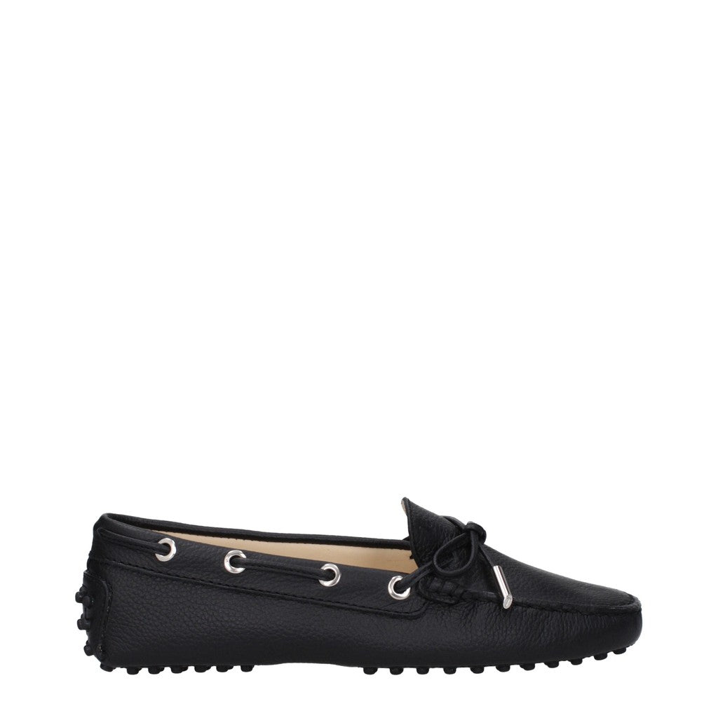 Tod's Gommino Leren mocassins – Zwart
