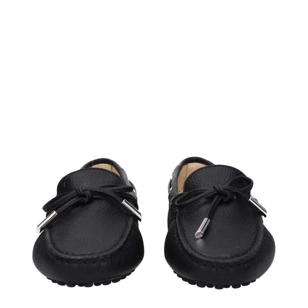 Tod's Gommino Leren mocassins – Zwart