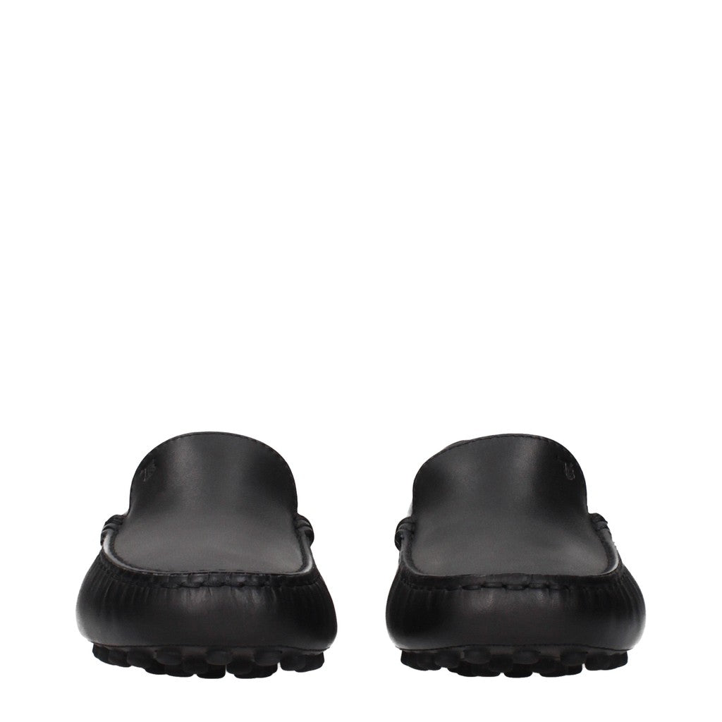 Tod's Gommino Leren mocassins – Zwart