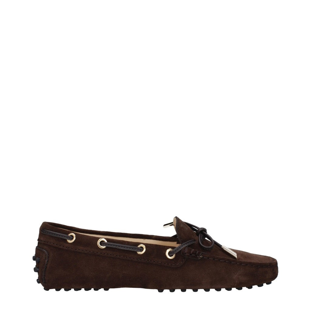 Tod's Gommino Suède mocassins – Donkerbruin