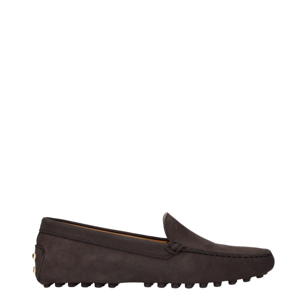 Tod's Gommino Suède mocassins – Donkerbruin