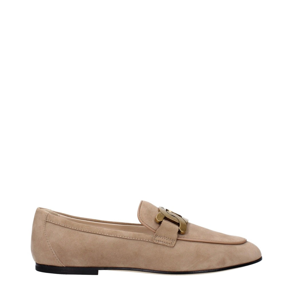 Tod's Kate Suède loafers – Beige