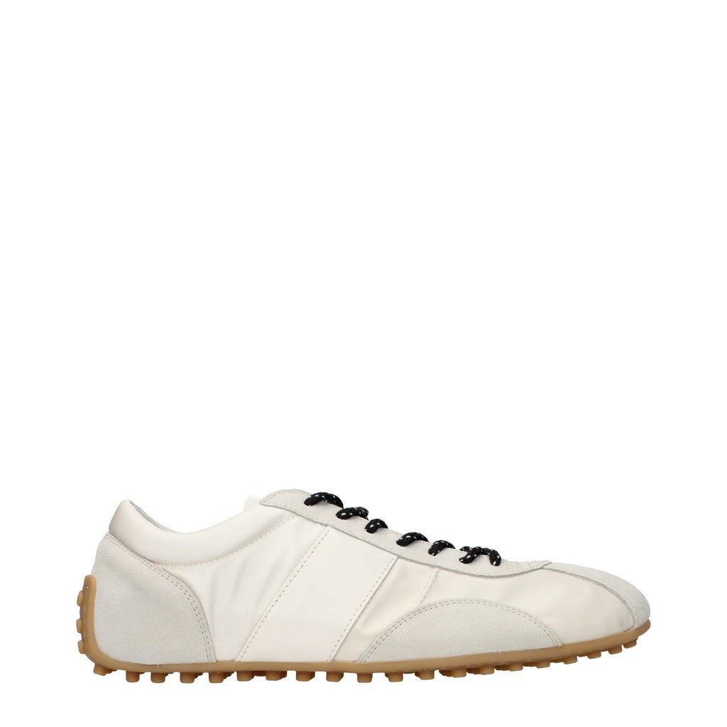 Tod's Stoffen sneakers met leer en suède – Beige