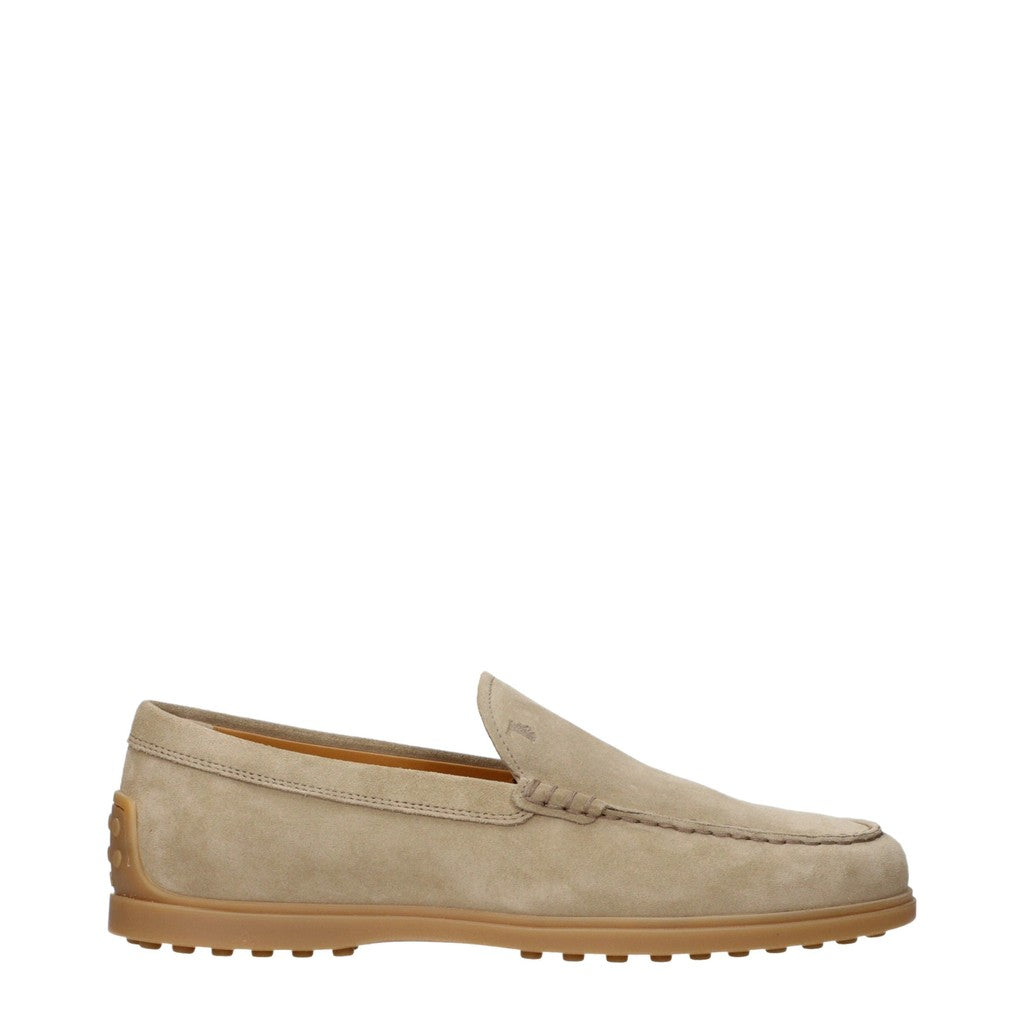 Tod's Suède slipper loafers – Beige