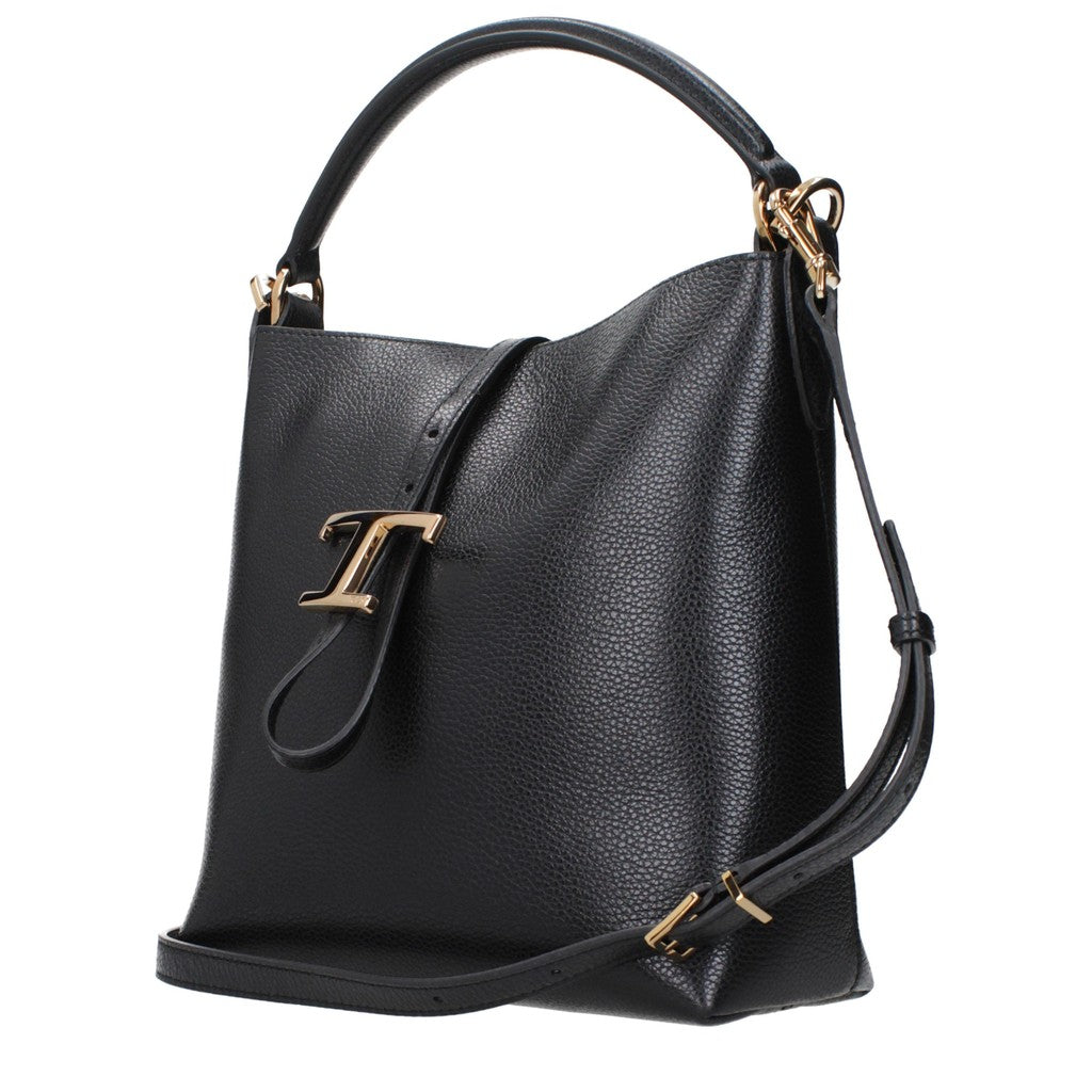Tod's T Timeless Mini Schoudertas – Zwart