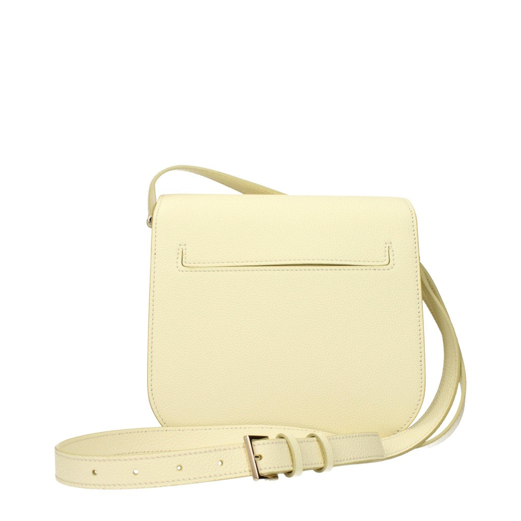 Tom Ford Leren crossbodytas – Geel