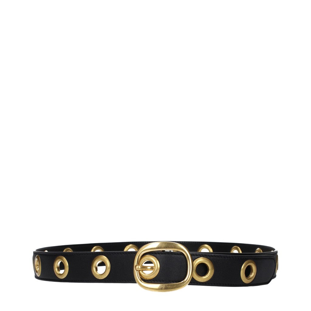Tom Ford Leren riem Dames – Zwart