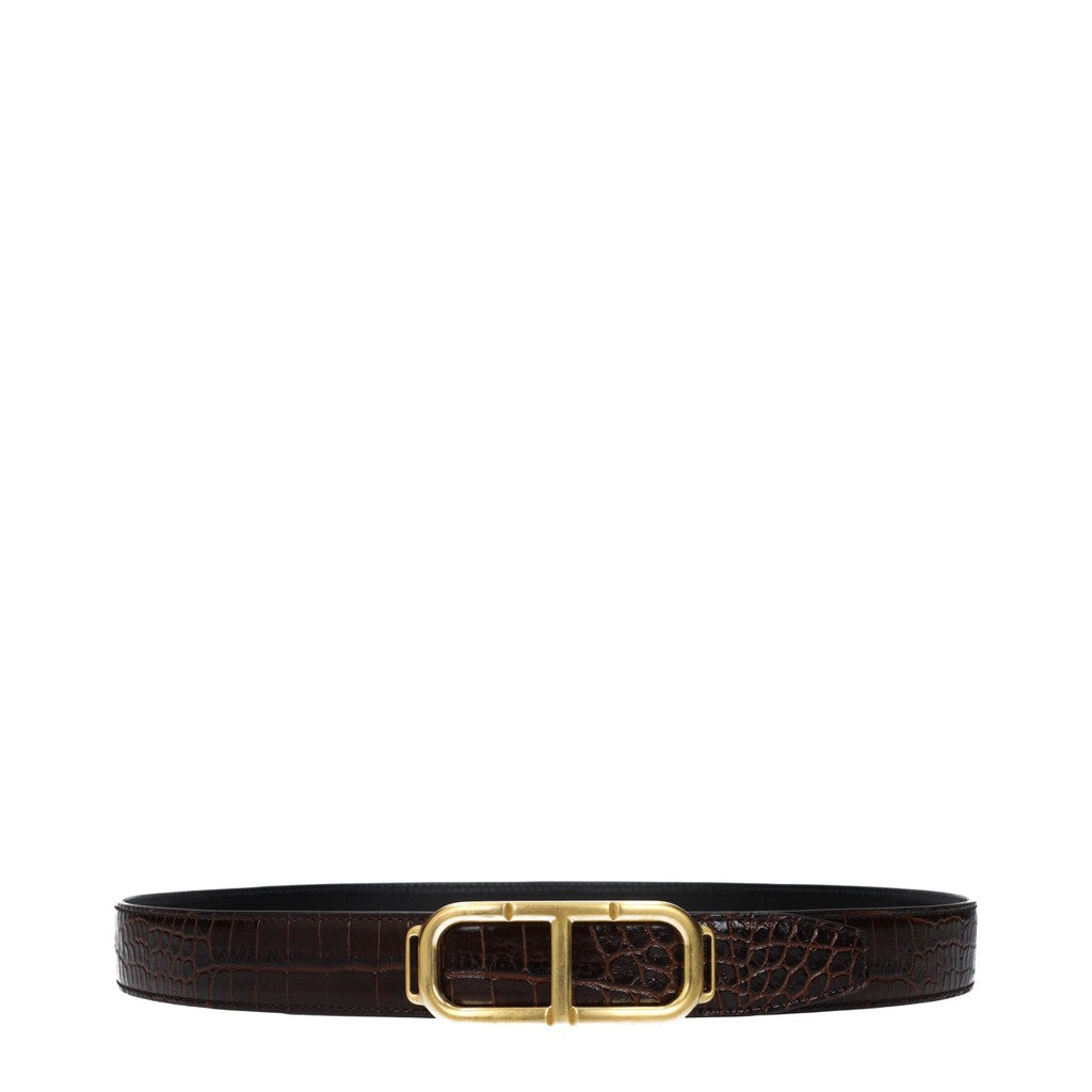 Tom Ford Leren riem Heren – Bruin