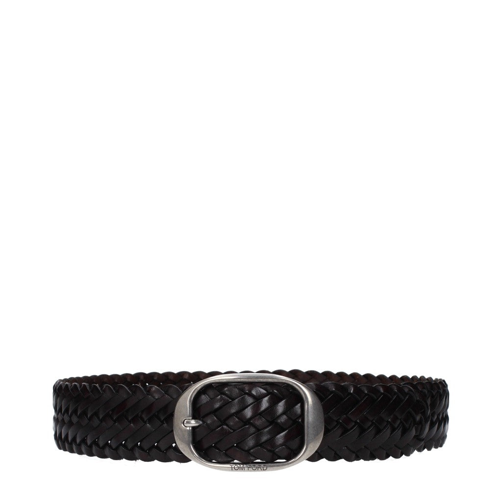Tom Ford Leren riem Heren – Bruin