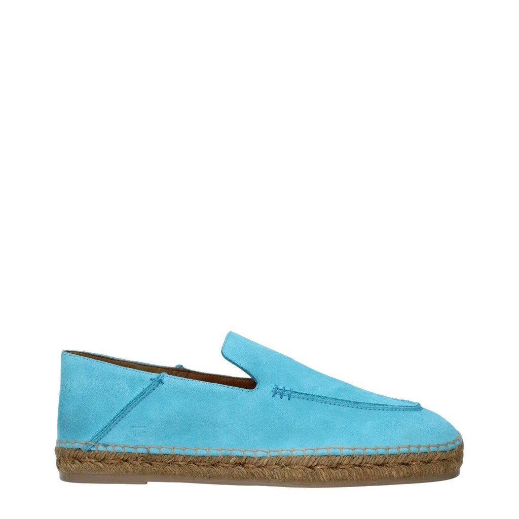 Tom Ford Suède espadrilles – Blauw