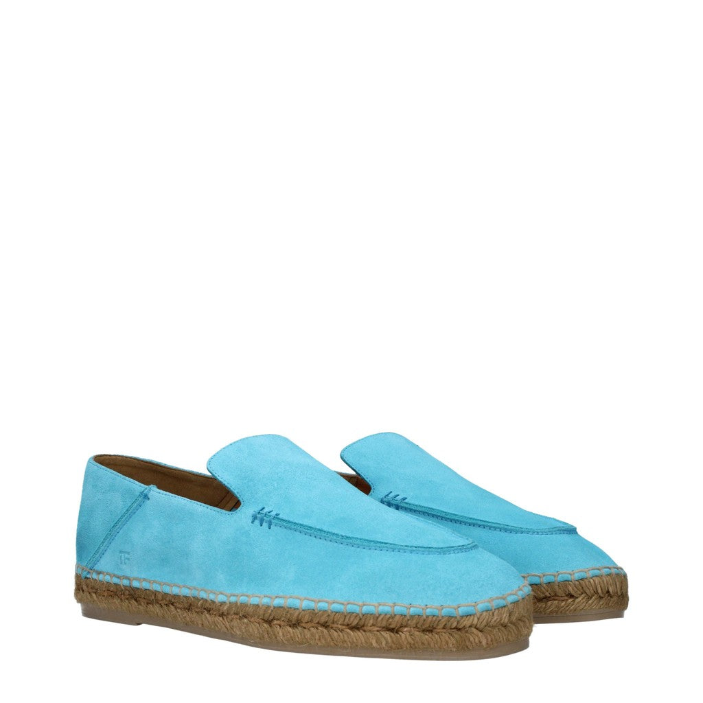 Tom Ford Suède espadrilles – Blauw