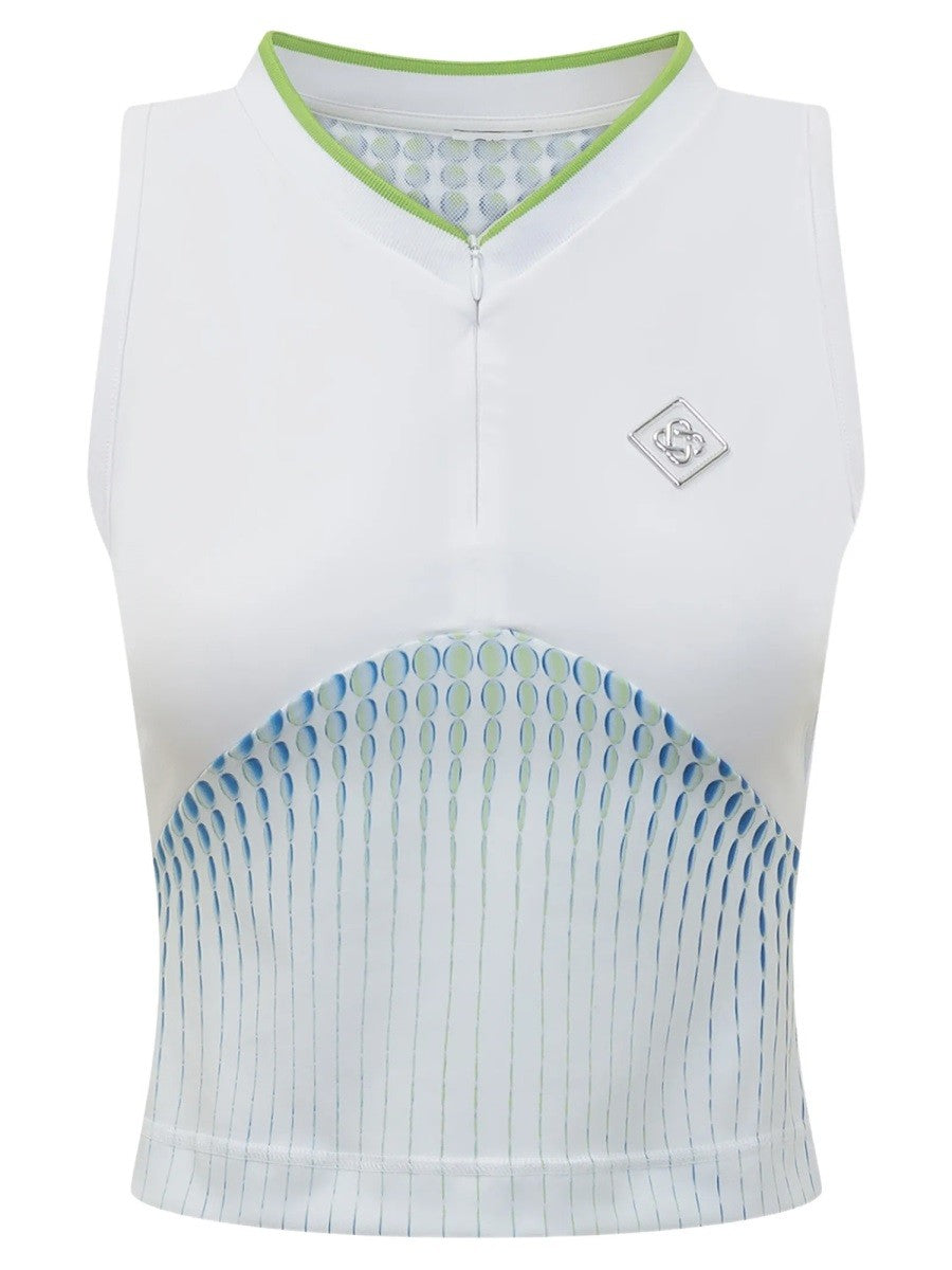 Casablanca Tennis Top – Meerkleurig