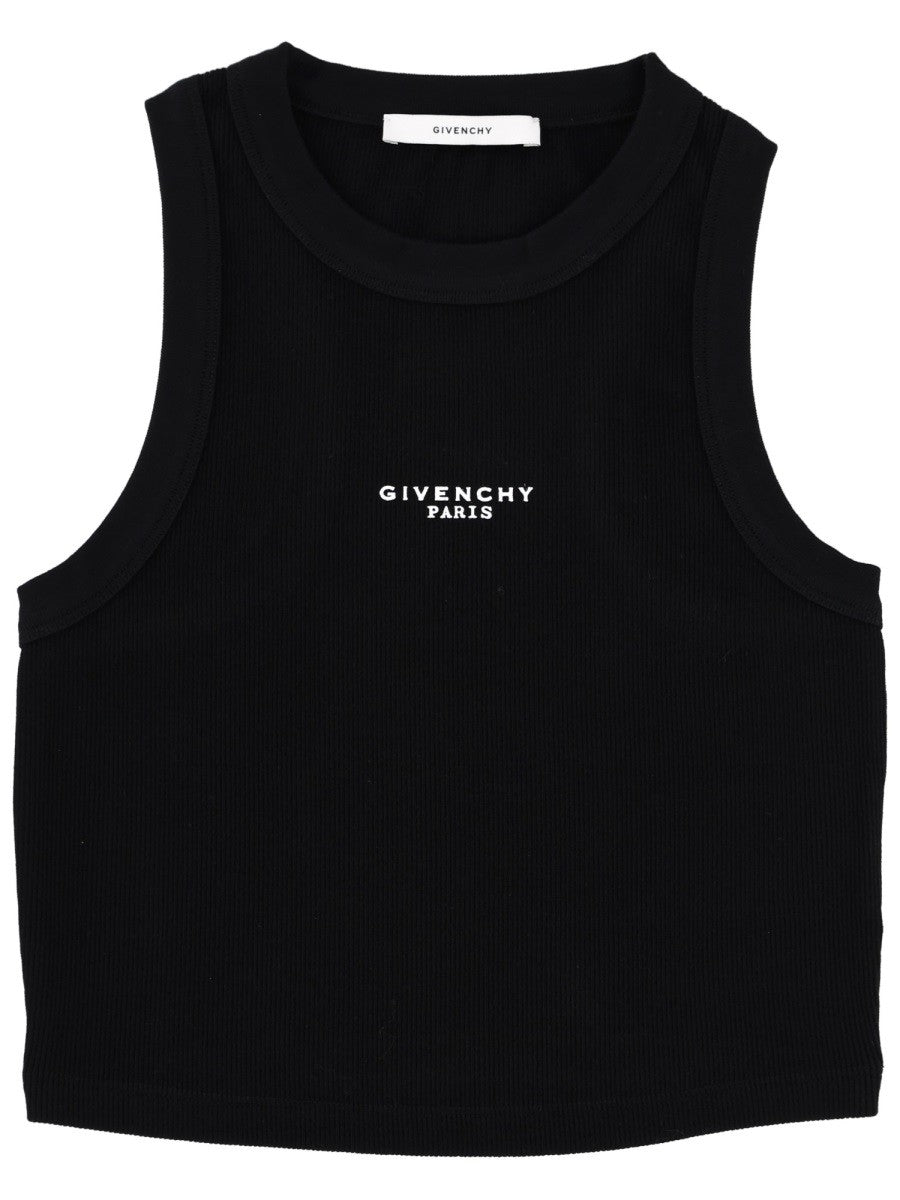 Givenchy Top met logo – Zwart
