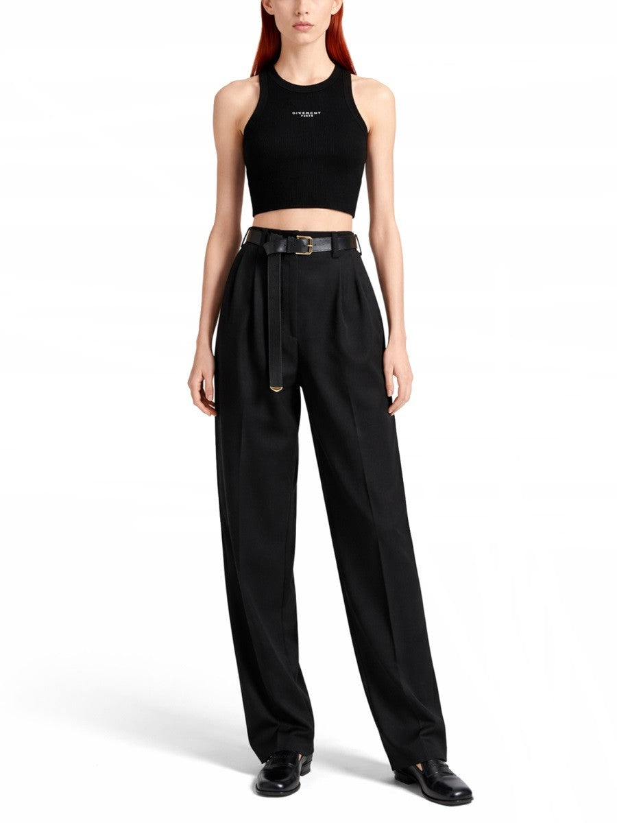 Givenchy Top met logo – Zwart