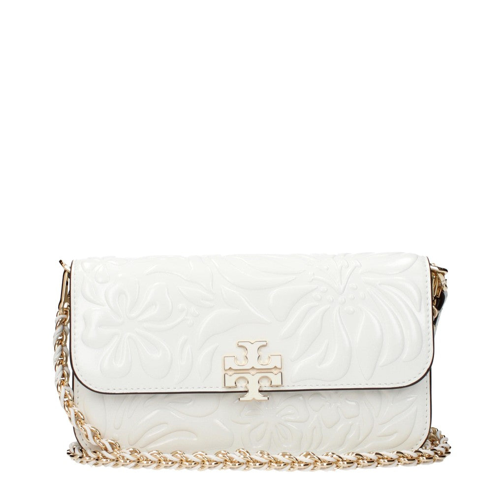 Tory Burch Crossbodytas met reliëf – Wit