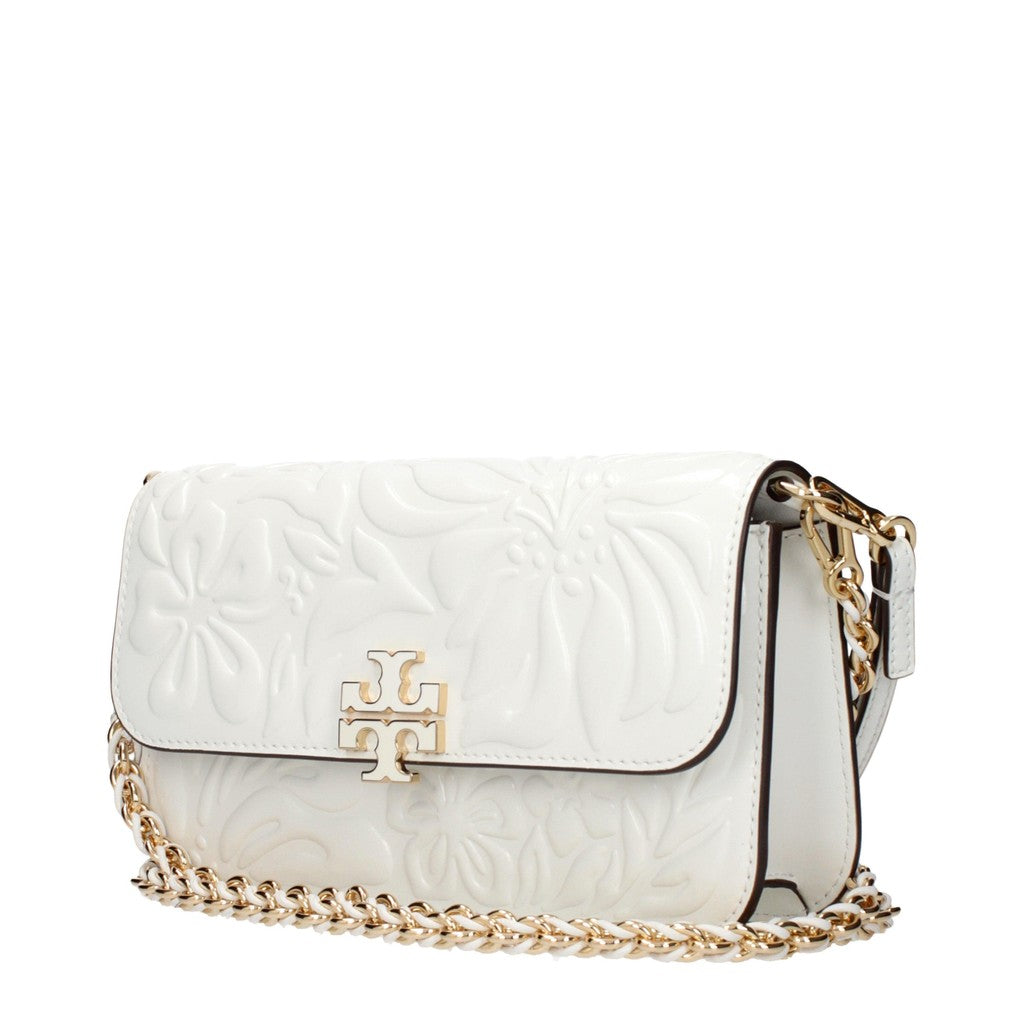 Tory Burch Crossbodytas met reliëf – Wit