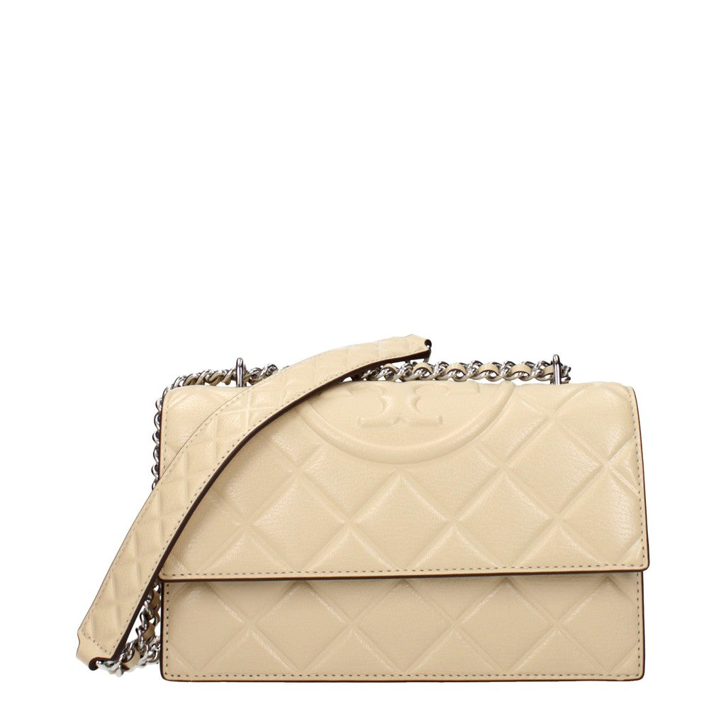 Tory Burch Fleming Crossbodytas Small – Beige