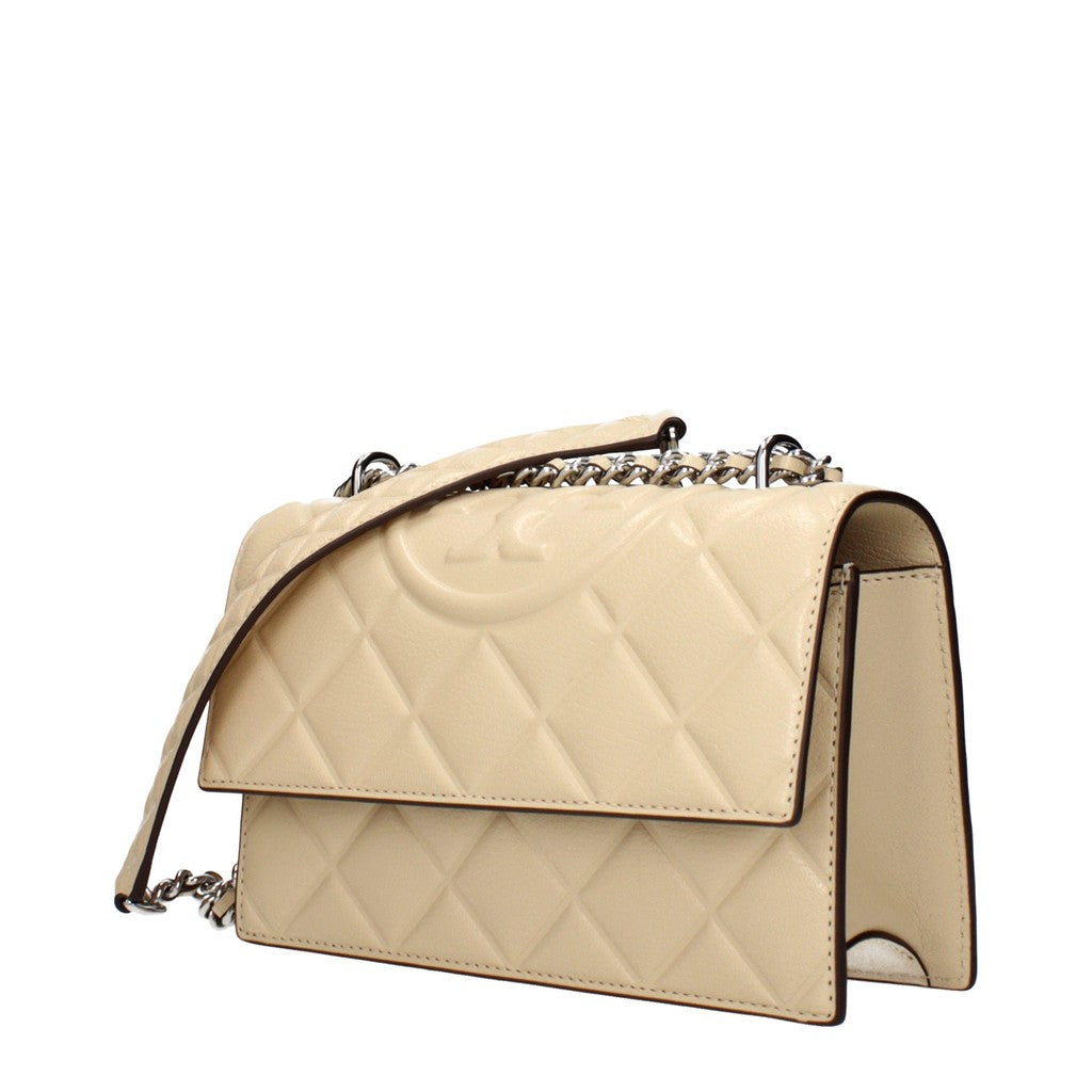 Tory Burch Fleming Crossbodytas Small – Beige