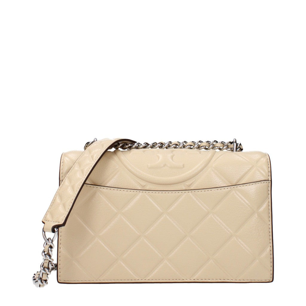 Tory Burch Fleming Crossbodytas Small – Beige