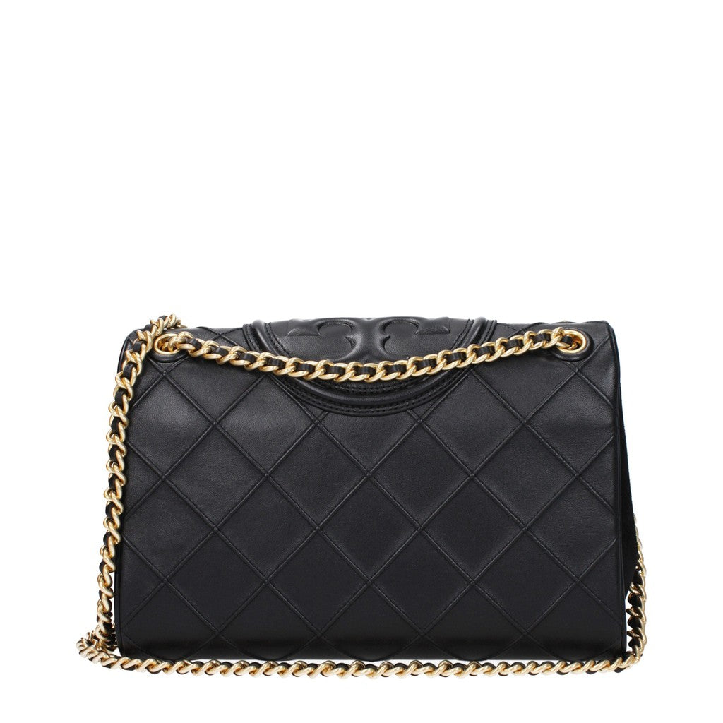 Tory Burch Fleming Soft Schoudertas – Zwart